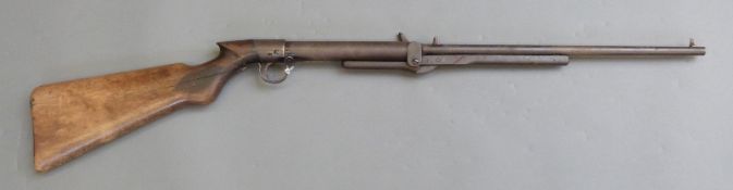 BSA Lincoln Jeffries vintage .177 underlever air rifle, serial number 17467.