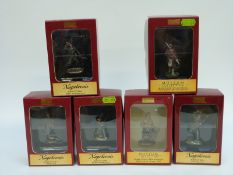 Six Britains Napoleonic and Museum Collection model soldiers,