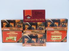 Eight Matchbox Fire Engine Series and Models of Yesteryear diecast model vehicles including Special