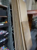 A quantity of industrial racking, 6 uprights,