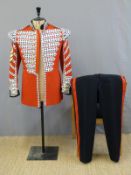 Grenadier Guards drummer's tunic (Sergeant) together with Blues dress uniform trousers from the
