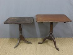 Two 19thC mahogany tables,