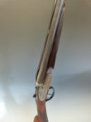Victor Sarasqueta 12 bore side by side sidelock ejector shotgun with named and engraved locks,