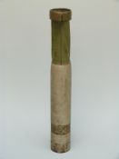 A WWII incendiary bomb stamp dated 1943