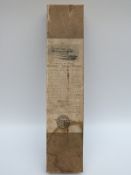 Keelbild Supermarine S6B part built wooden aircraft kit, in original box.