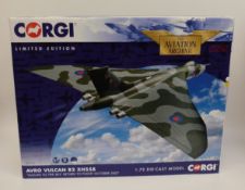 Corgi The Aviation Archive 1:72 scale diecast model Avro Vulcan B2 XH558, AA27201,