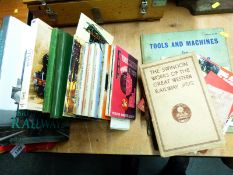 A quantity of workshop books including lathe etc, GWR Swindon works booklet,
