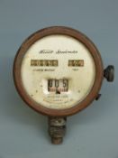 A vintage Stewart speedometer