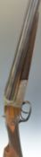 William Powell & Son 12 bore ejector shotgun with named and engraved locks,