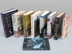 Eight hardback books of military interest, SAS, Falklands, Vietnam,