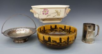 Royal Doulton Seriesware large bowl, jardiniere,