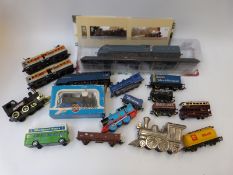 Fifteen Hornby Dublo, Hornby and similar locomotives, wagons and vehicles,