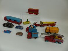 Twelve Corgi Toys diecast model vehicles including Chipperfields Circus, Kermit the Frog,