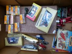 Thirty-nine mainly Matchbox diecast model vehicles,