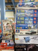 Twenty-two Airfix, Matchbox,