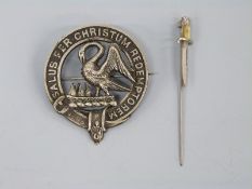 A Scottish clan brooch and knife pin