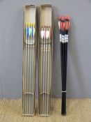 Twenty-eight Longshot archery arrows, 16 in two original boxes.