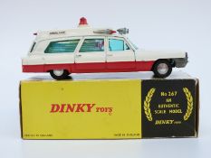 Dinky Toys diecast model Superior Cadillac Ambulance 267,
