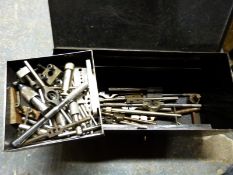 A quantity of tap and die wrenches to include Moore & Wright