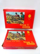 Two Tri-ang 00 gauge train sets R3D and RFX,