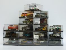 Seventeen Vitesse limited edition diecast model vehicles including rally cars,
