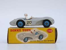 Dinky Toys diecast model Aston Martin DB3 Sports 110,