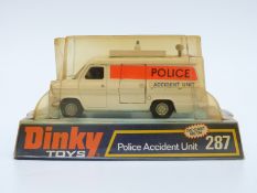 Dinky Toys diecast model Police Accident Unit Ford Transit Van 287,