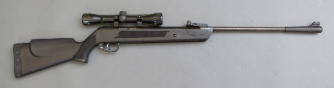 SMK Victory LB600 .22 air rifle with 4 x 32 scope NVSN.