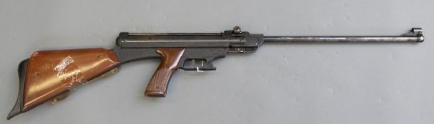 Gamo AK47 style .177 air rifle with pistol grip and shaped stock, serial number 071192.