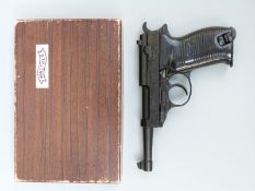 Walther P38 replica pistol in Walther box
