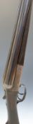 Cogswell & Harrison 12 bore side by side ejector shotgun with chequered grip and forend,