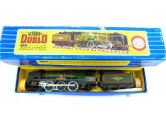 Hornby Dublo 00 gauge 3-rail SR 4-6-2 West Country Class locomotive Dorchester 3235 in original box