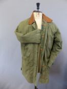 Two gentleman's waxed jackets Barbour A400 (42inch chest) and DAKS Chino (large).