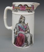 Victoria 1887 Jubilee jug,