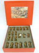 Tommy Atkins diecast WWI British Band set comprising 20 bandsmen and one band master,