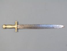 A 19thC French Infantry Gladius Briquet sword, 1831 pattern, marked 454,