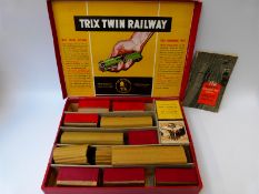Trix Twin Railway TTR 00 gauge train set with a BR 0-4-0 tank locomotive,