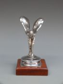 Rolls Royce Spirit of Ecstasy mascot on sprung base