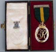 A George VI Territorial Army medal dated 1950