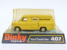 Dinky Toys diecast model Hertz Truck Rental 407,