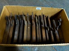 A quantity of vintage woodworking moulding planes