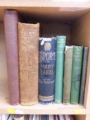 Seven sport related books comprising Sport with Gun and Rod in American Woods and Waters Alfred M