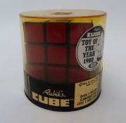 Ideal Rubik's cube in original display box.