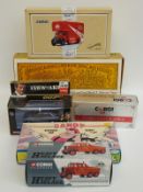 Seven Corgi and Corgi Classics diecast model vehicles and vehicle sets comprising Comic Classics