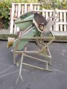 A Major tractor driven sawbench