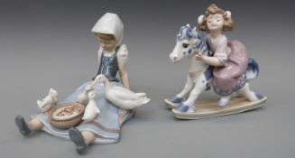Two Lladro figures,
