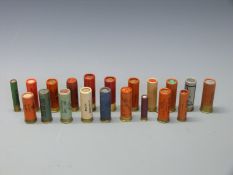 Twenty various 12, 16, .410 and 28 bore collectors shotgun cartridges including Purdey, T.