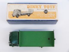 Dinky Toys diecast model Guy Flat Truck with Tailboard 513,