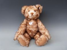 Steiff Teddy bear 1926 with brown tipped mohair and jointed limbs, 40cm tall,
