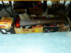 A large quantity of fixings including screws, bolts,